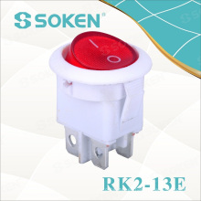 4 Pines Round Rocker Switches / 3 Position Switch 16A 250V